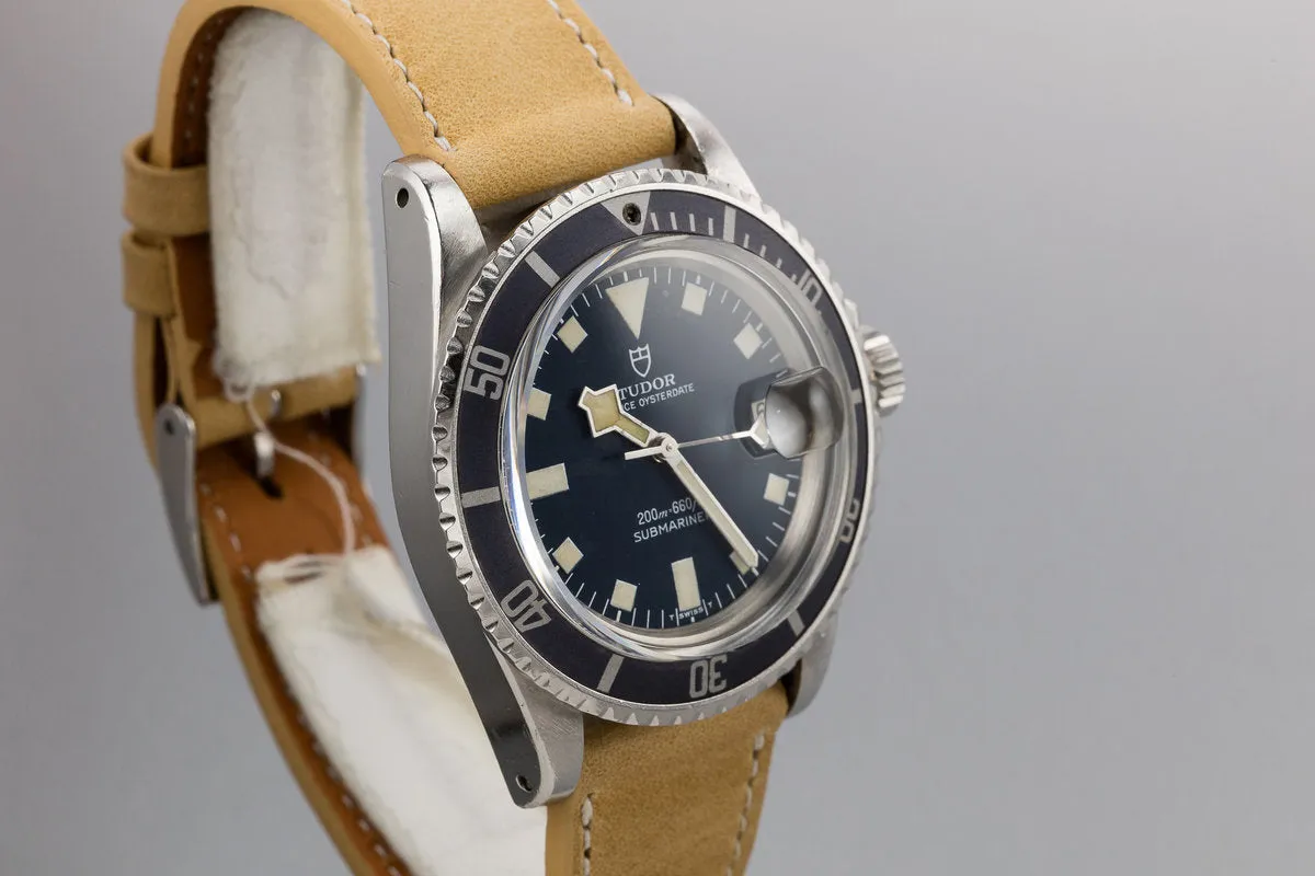 1976 Tudor Snowflake Submariner 9411/0 Blue Dial