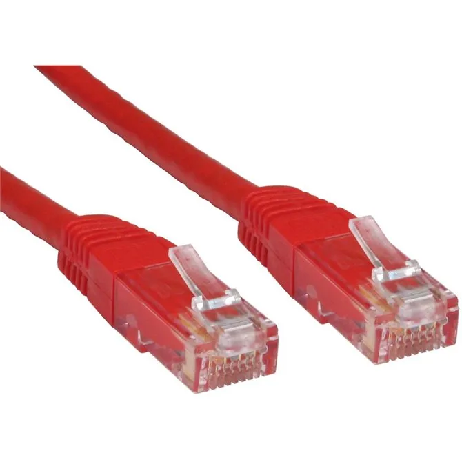 1M Cat 6 Utp Pvc Inj Mdd Cbl - Red