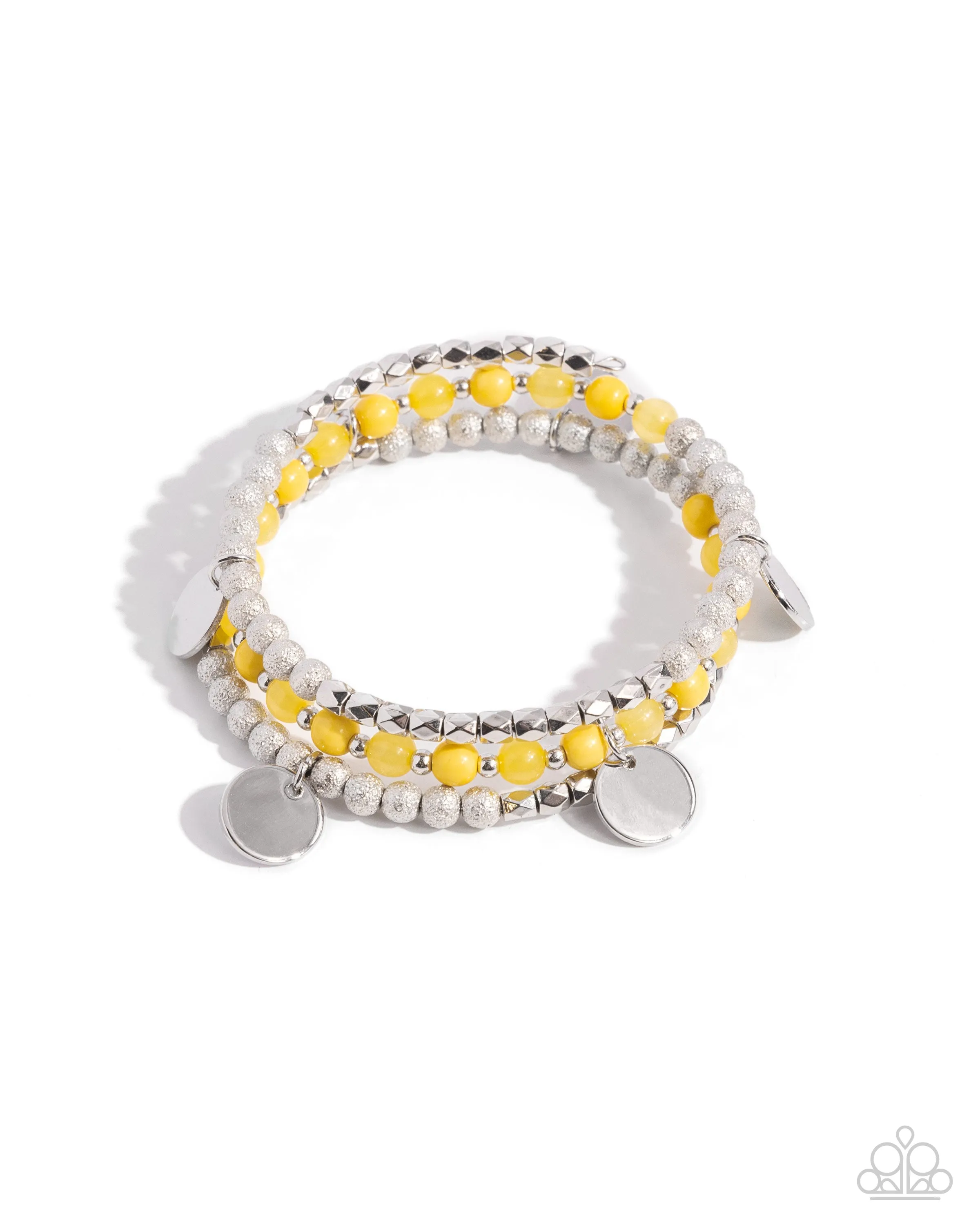 Boundless Beaches - Yellow Bracelet