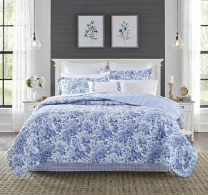 Brighton Coverlet Set Delft Blue