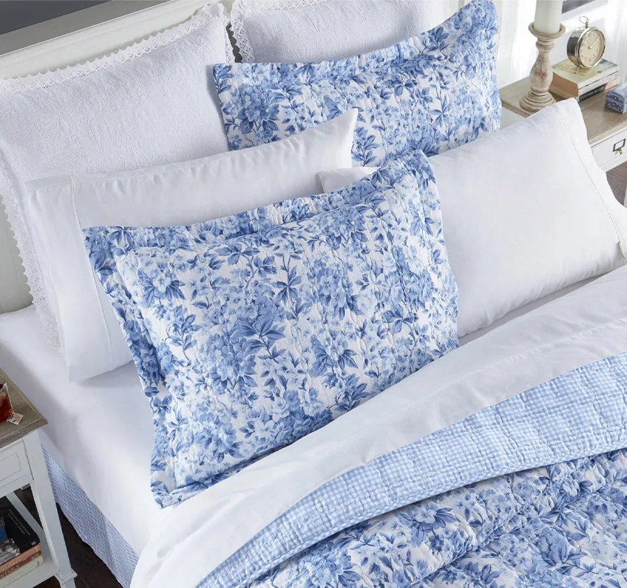 Brighton Coverlet Set Delft Blue