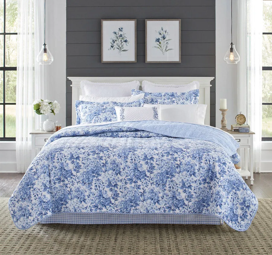 Brighton Coverlet Set Delft Blue