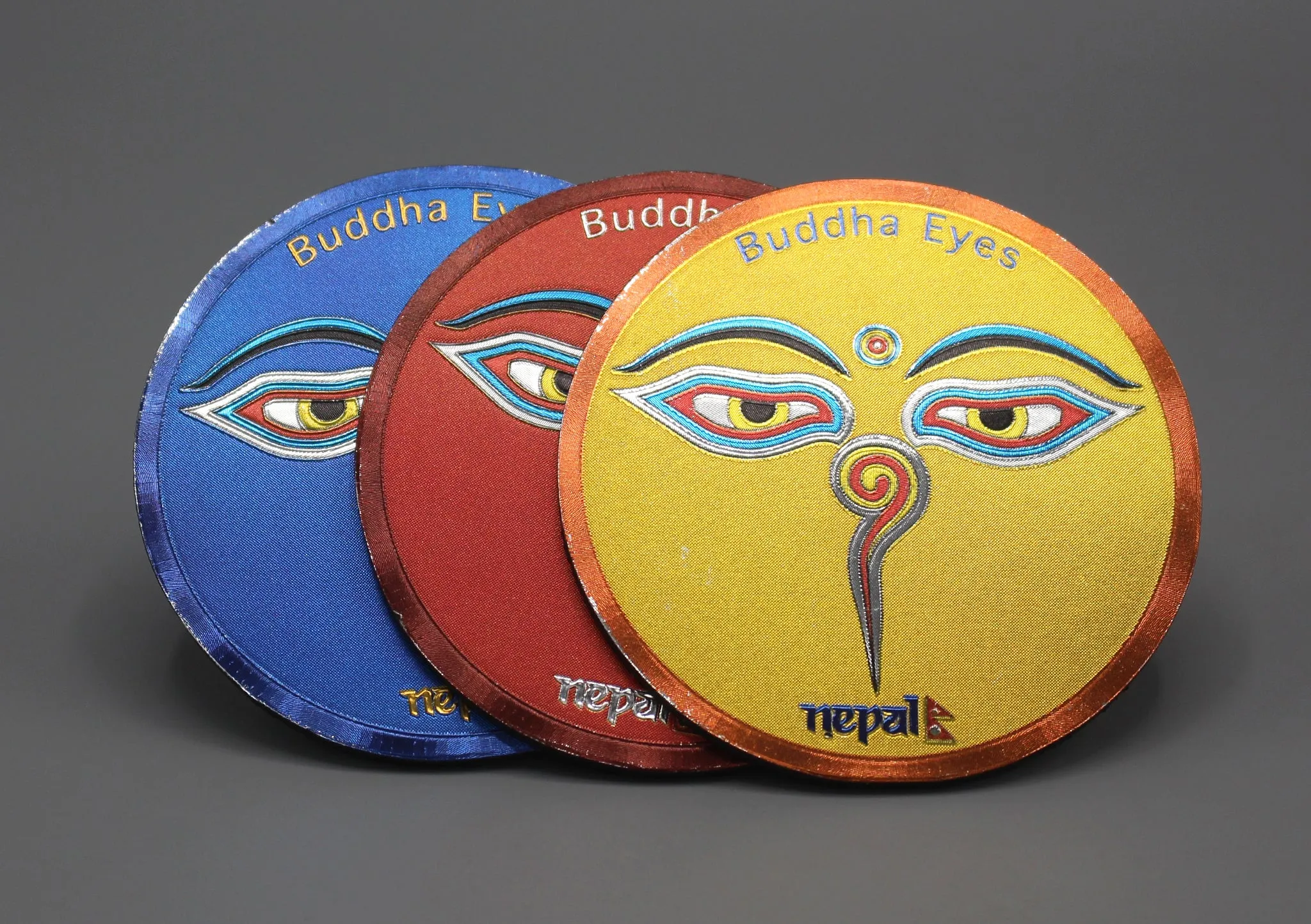 Buddha Eyes Printed Aluminium Fridge Magnets