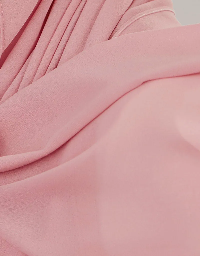 Chiffon Shawl - Shades of Dark Pink