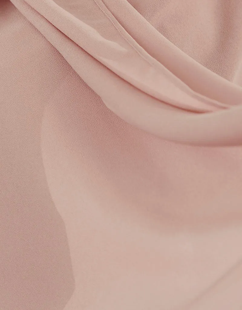 Chiffon Shawl - Shades of Dark Pink