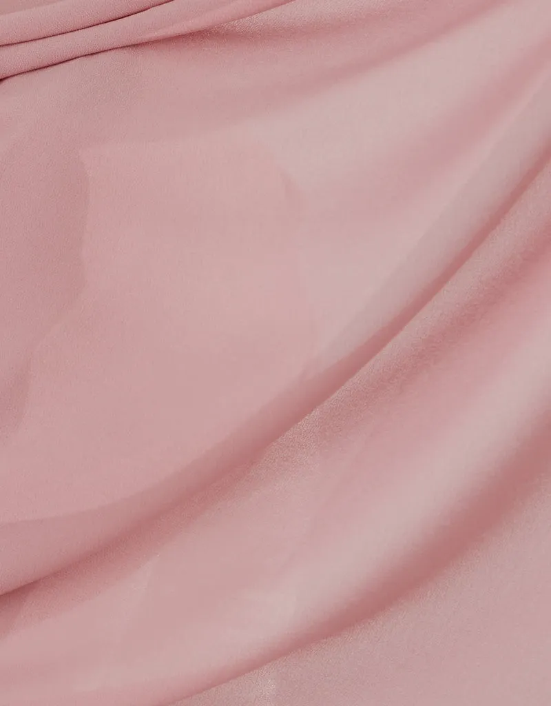 Chiffon Shawl - Shades of Dark Pink