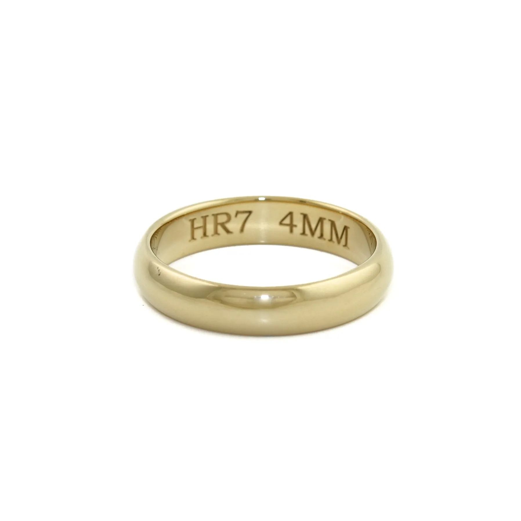 Classic 4mm Gold Band