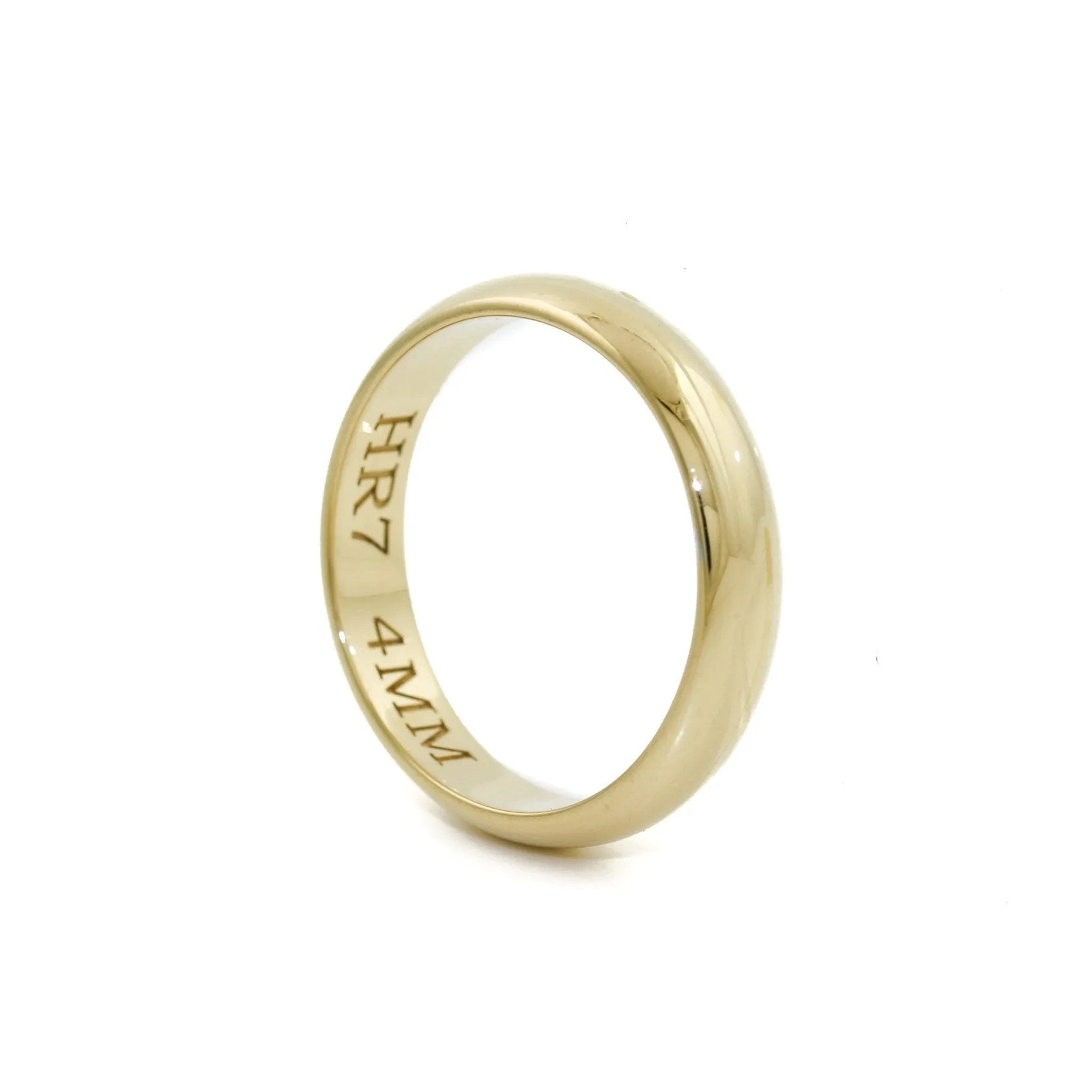 Classic 4mm Gold Band