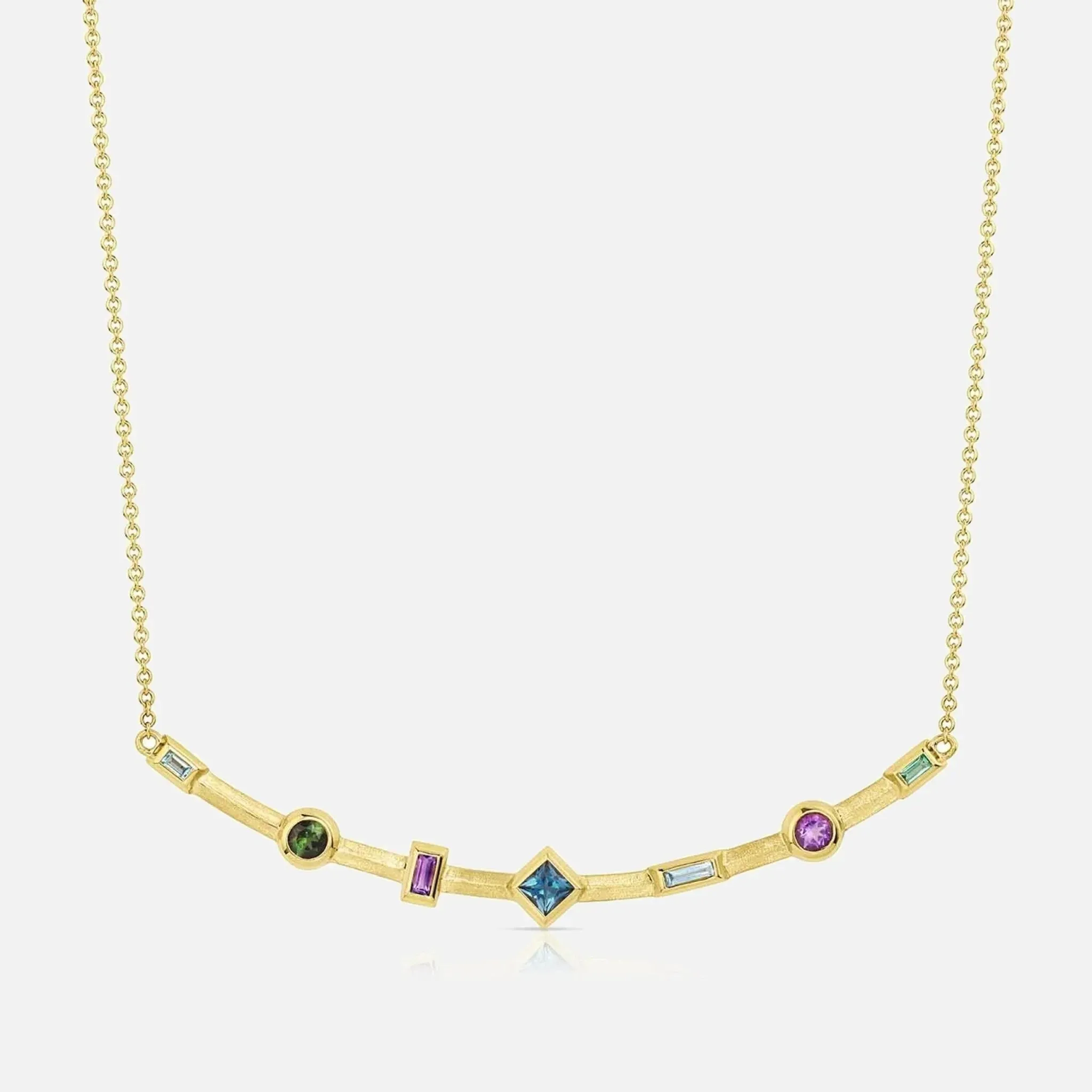 Curved Bar Necklace