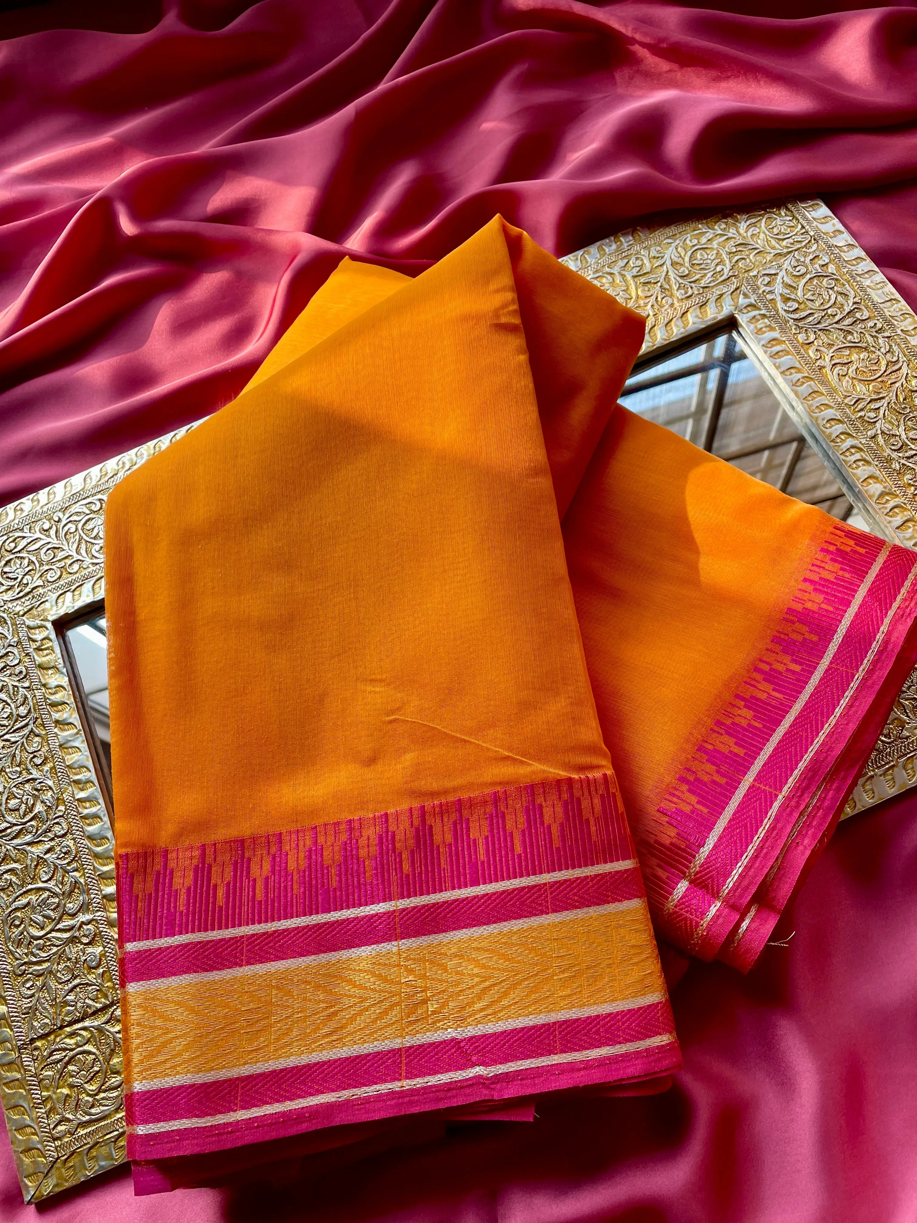 Dholki Cotton Silk: Jhalak