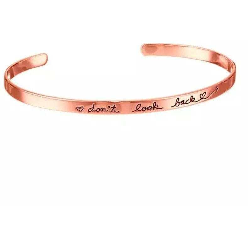 Don’t Look Back Cuff Bracelet