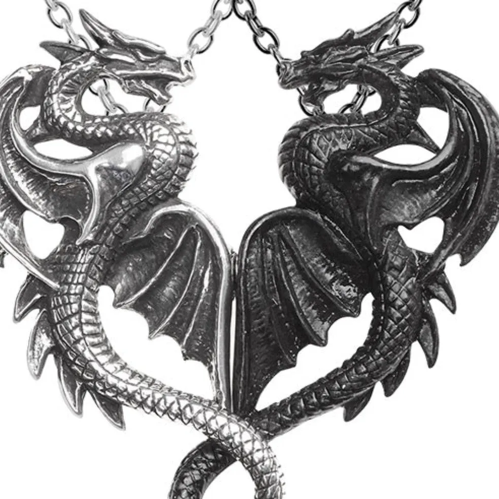 Dragon Tryst Pair of Necklaces