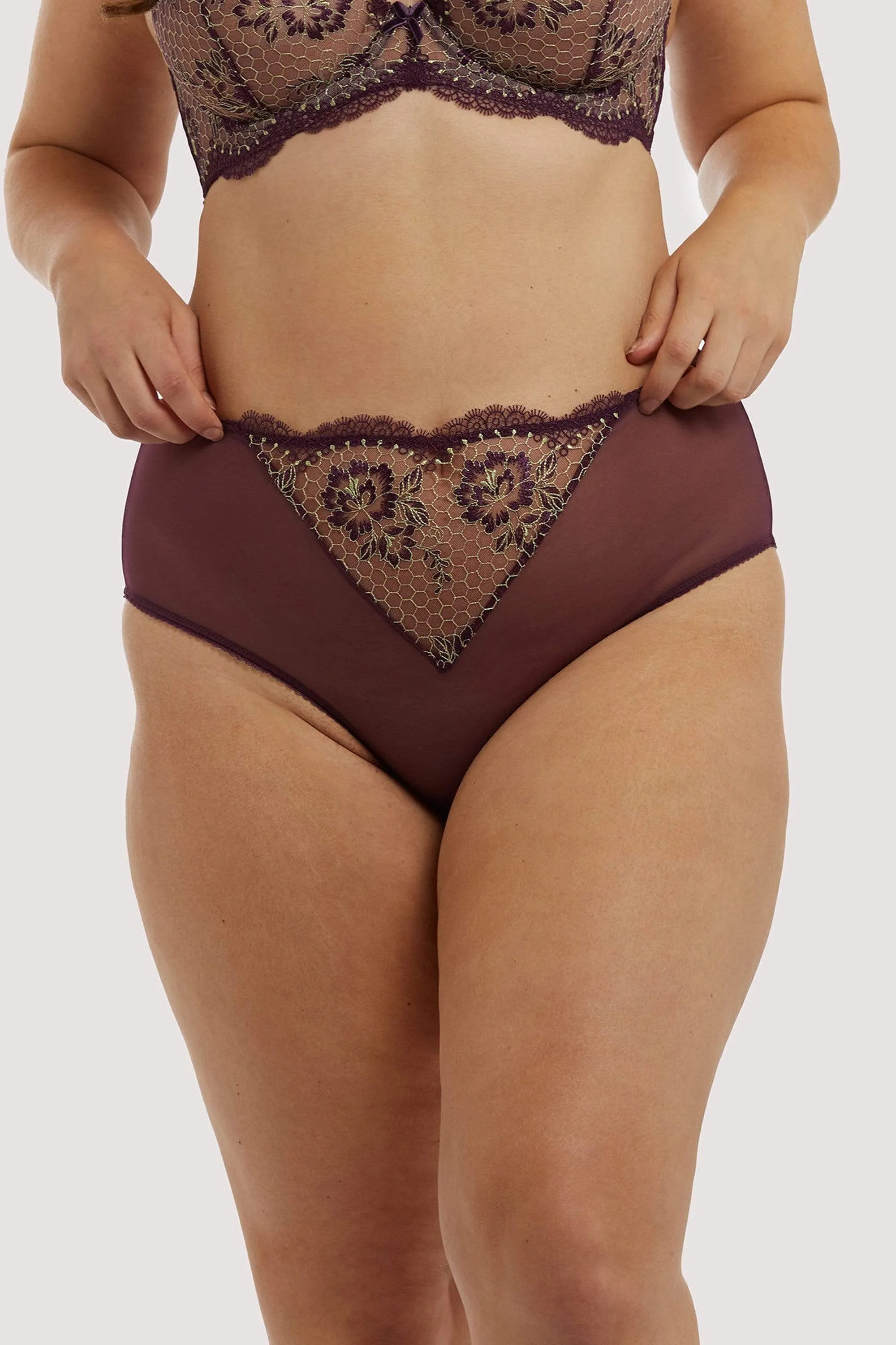 Evelina Aubergine Curve Brief