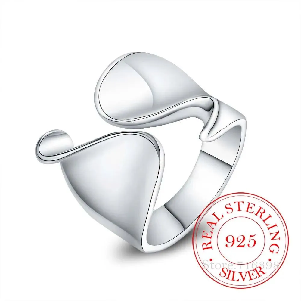 Finger Adjustable Open Ring - Opel Vesion