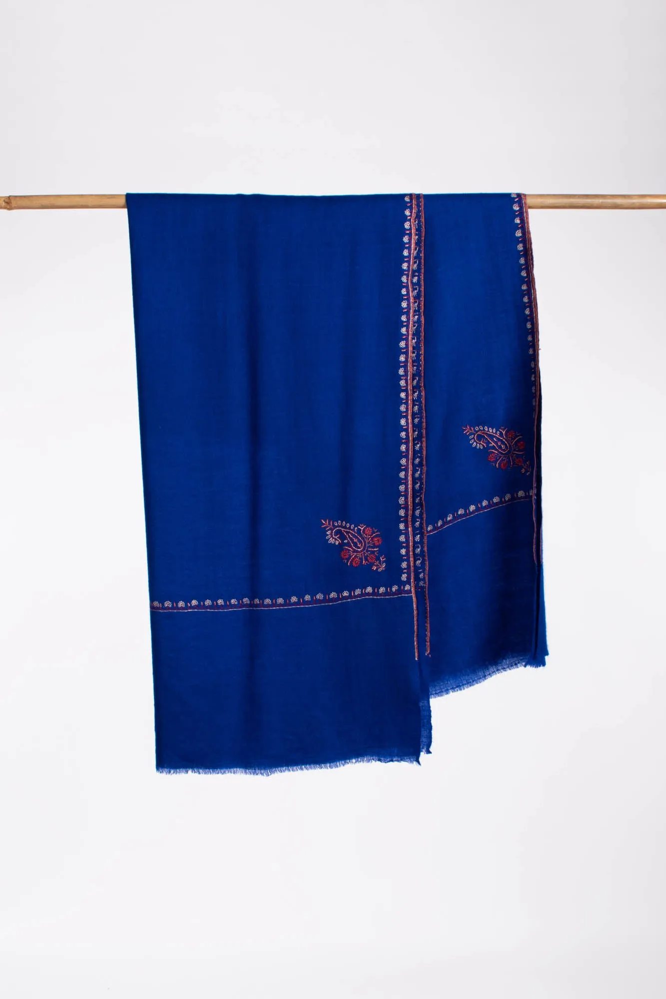 Lightweight Royal Blue Cashmere Scarf - HOPE