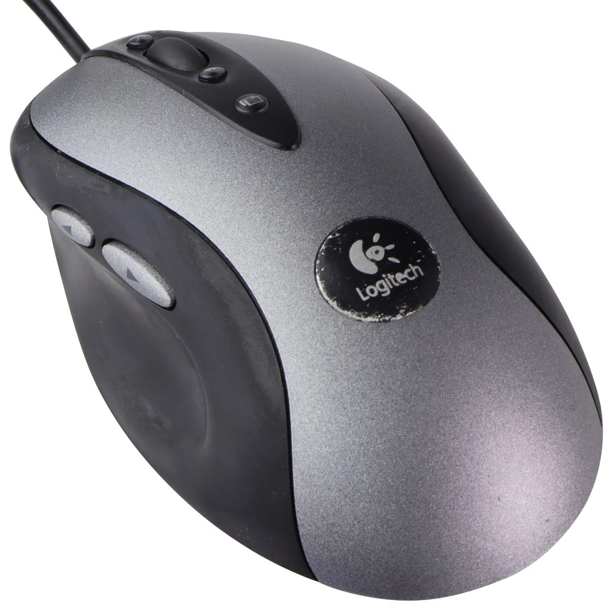 Logitech MX500 Optical Wired USB Mouse for Windows PC & More - Silver/Black