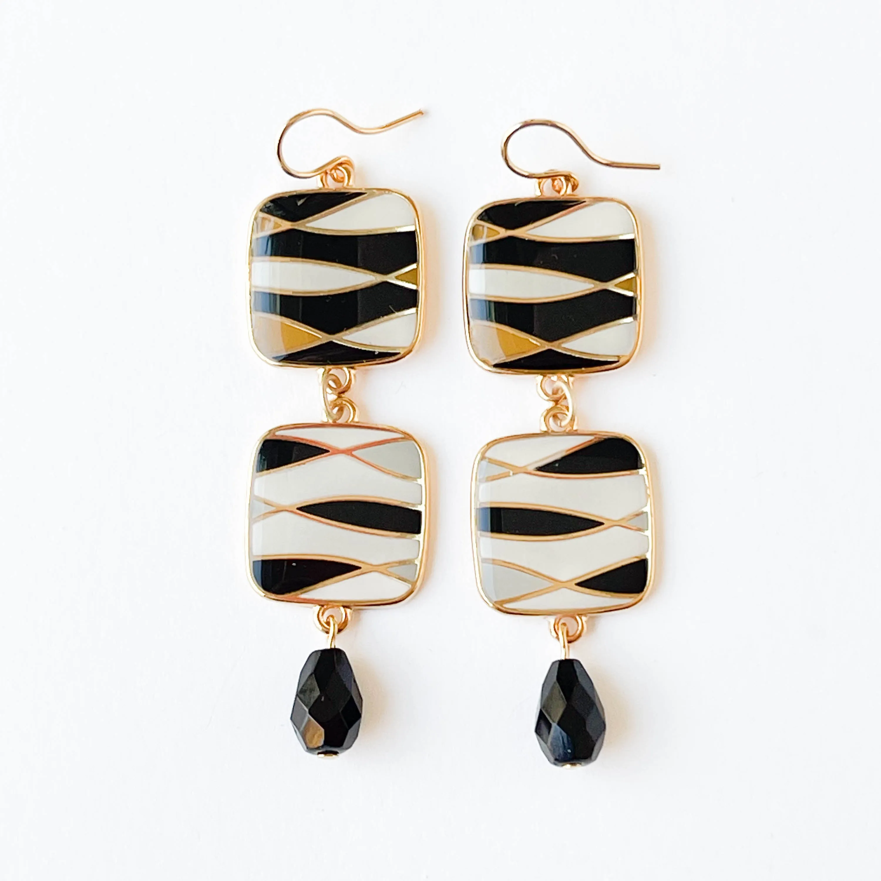 Long Statement Retro Earrings