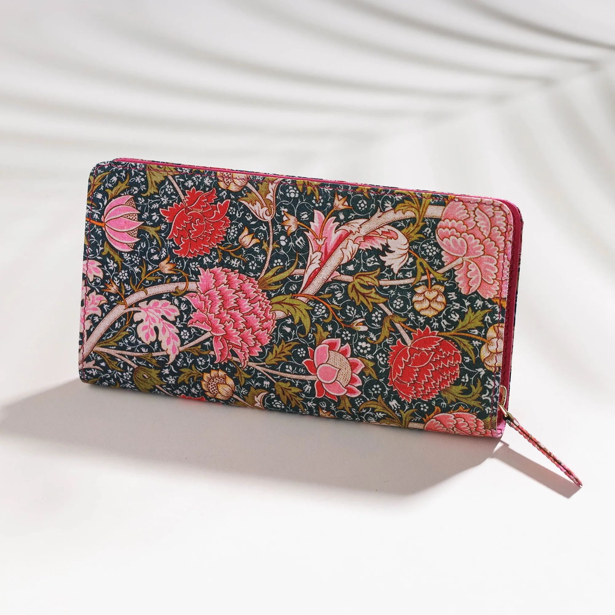 Multicolor - Floral Printed Handcrafted Wallet