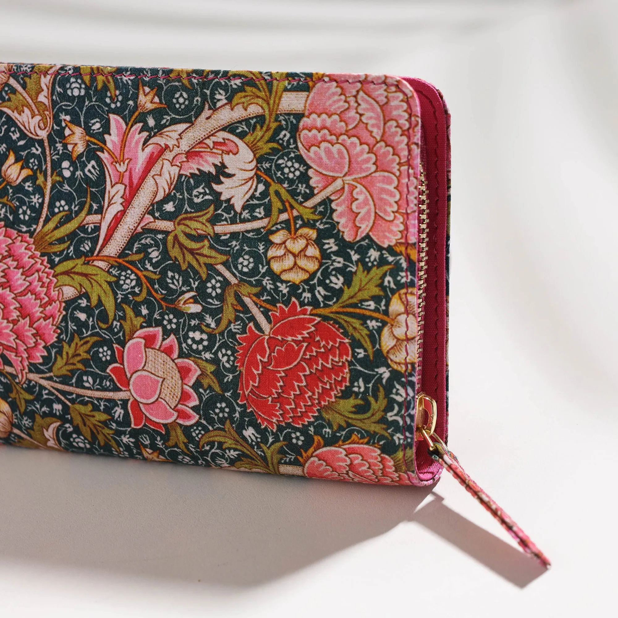 Multicolor - Floral Printed Handcrafted Wallet