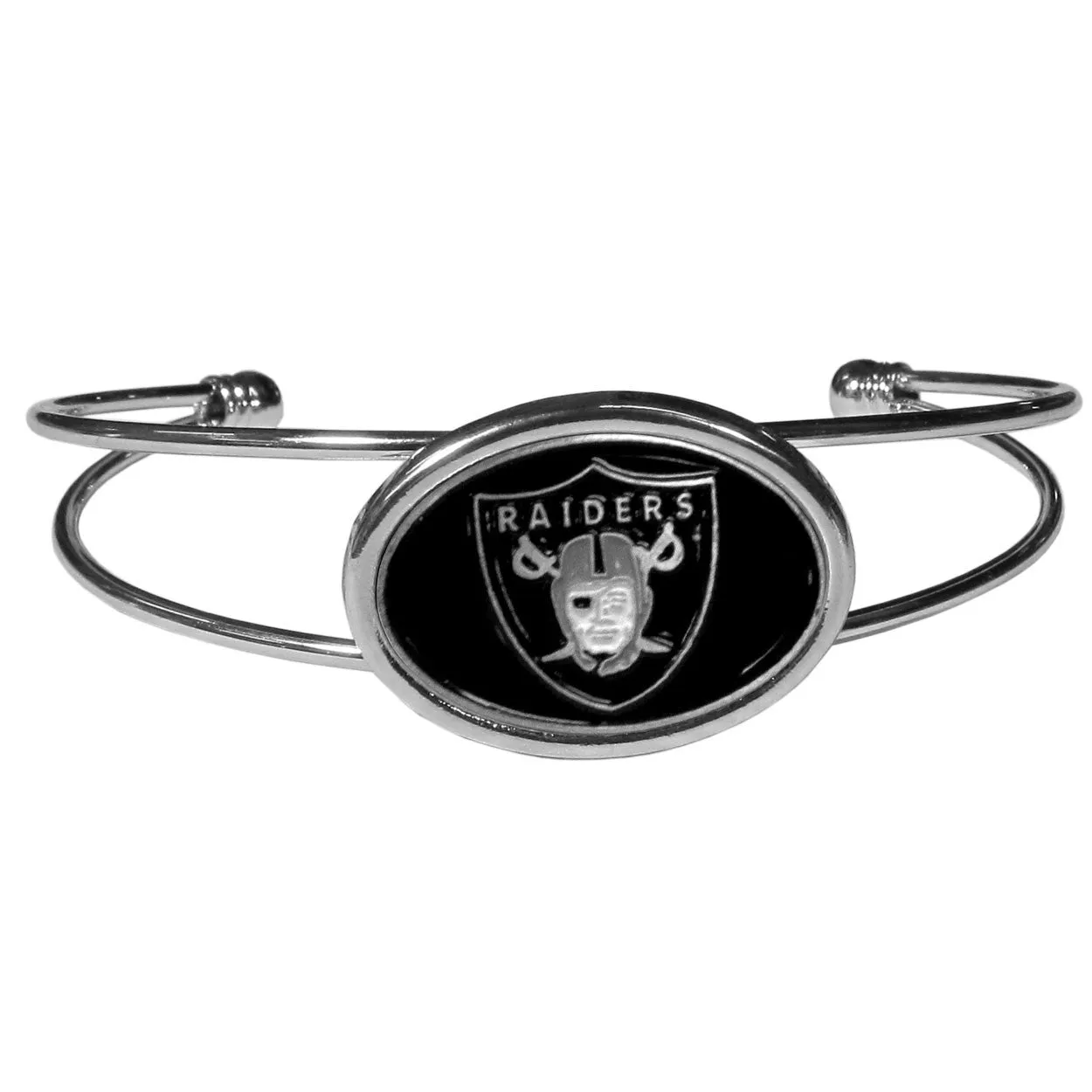 Oakland Raiders Cuff Bracelet