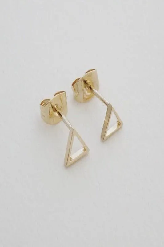 Outline Triangles Earrings