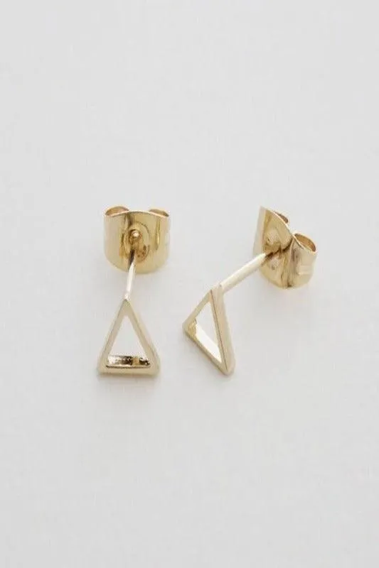 Outline Triangles Earrings