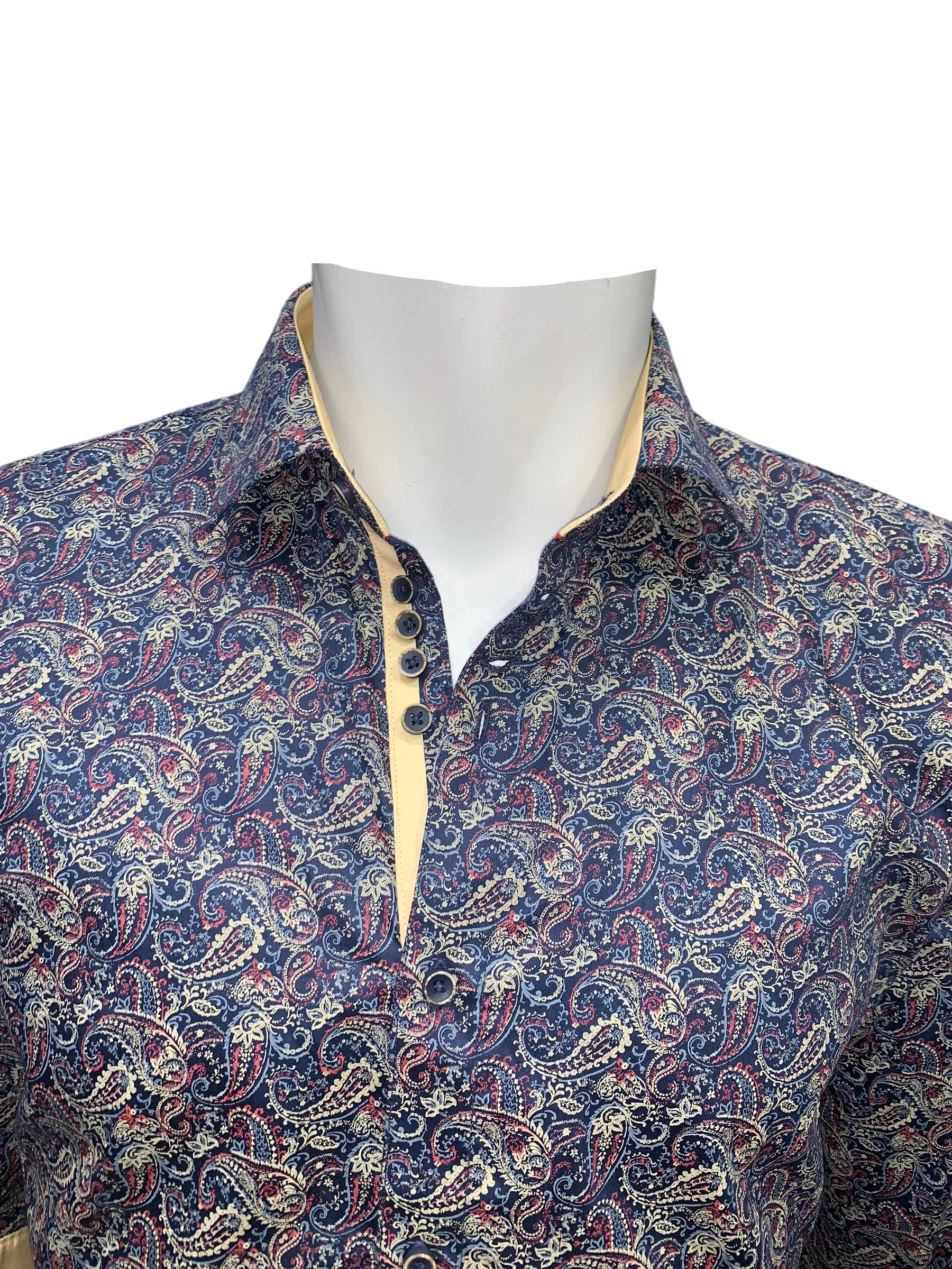 Paisley Long Sleeve Shirt #211380