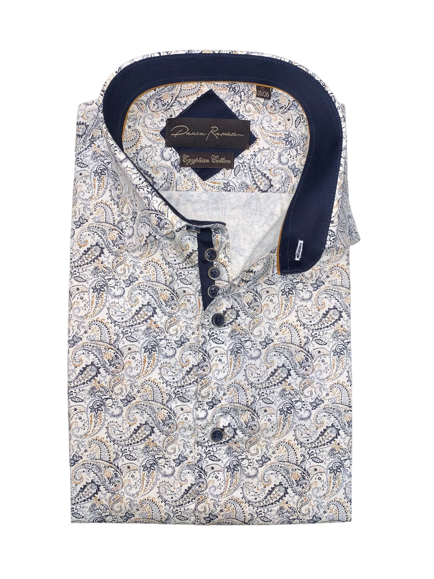 Paisley Long Sleeve Shirt #211380