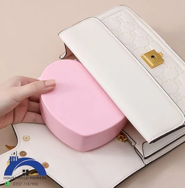 Pink Heart Jewelry Box