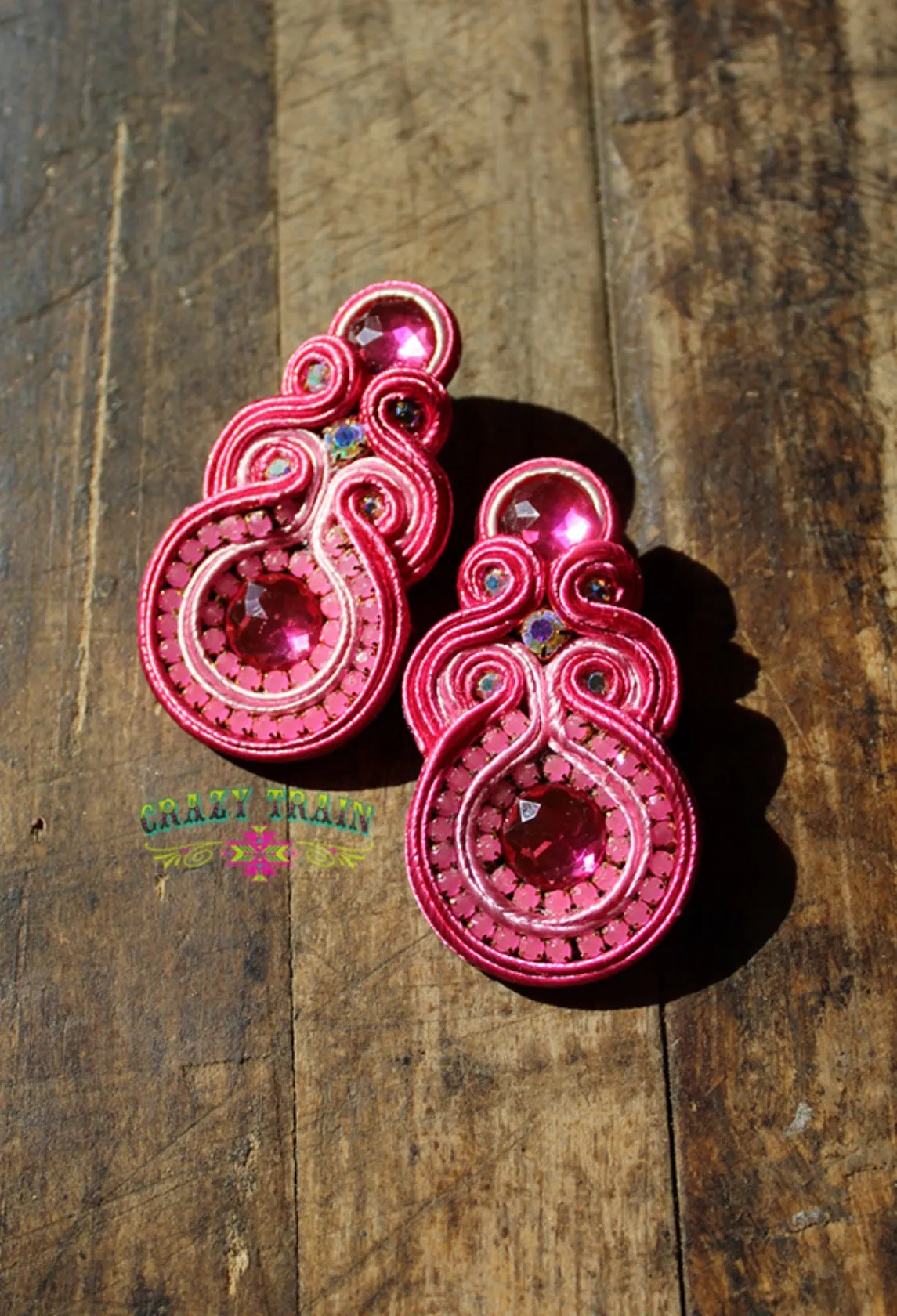 Pink Panther Earrings