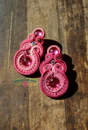 Pink Panther Earrings