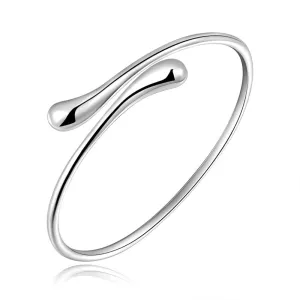 Silver Teardrop Bracelets for Women