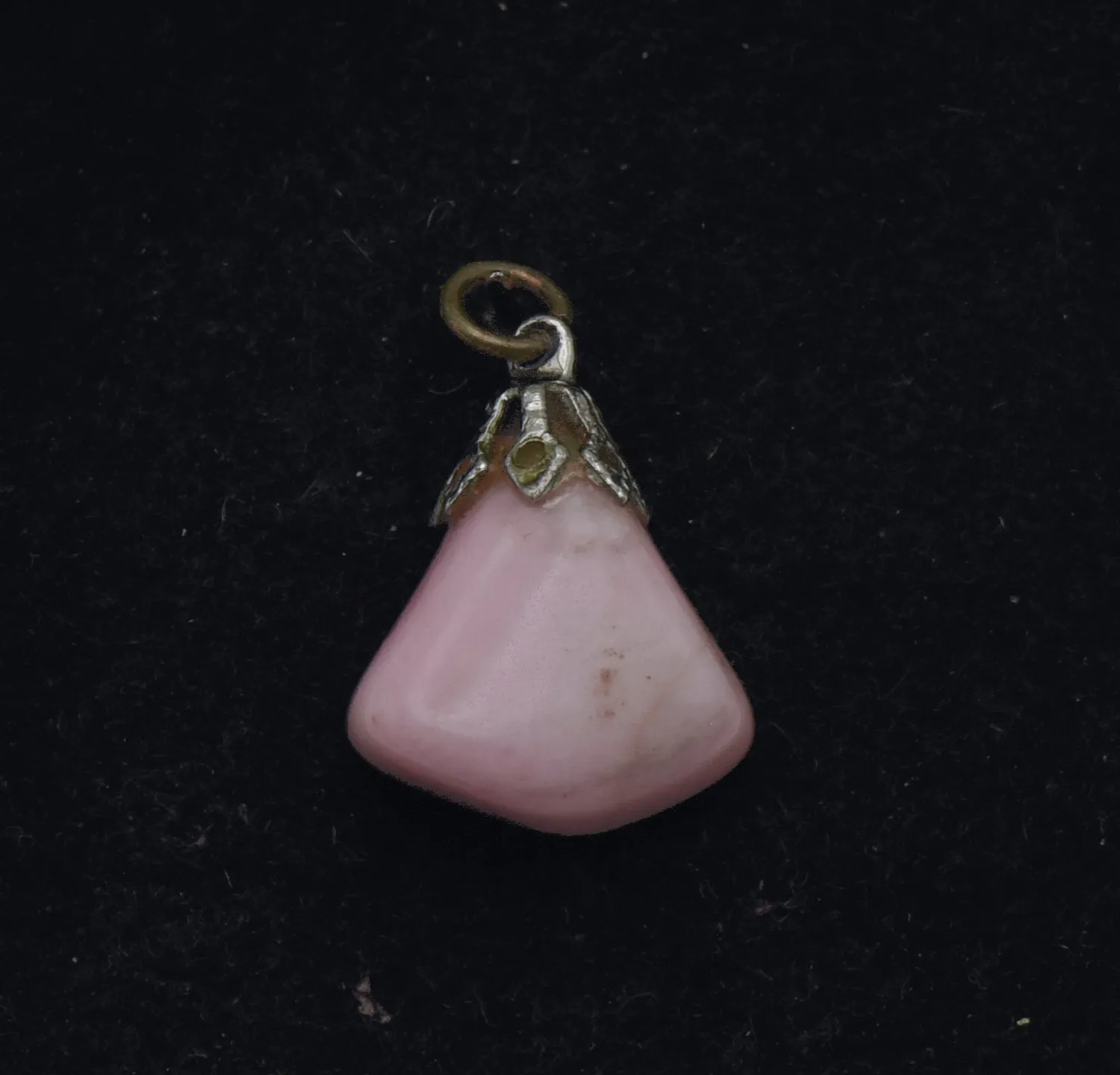 Tumbled Pink Opal Pendant