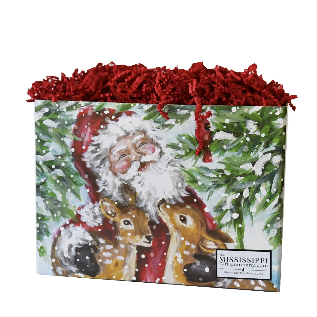 Unfilled Large Enchanted Santa Box