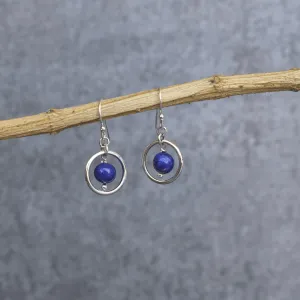 Wisdom - Lapis Earrings