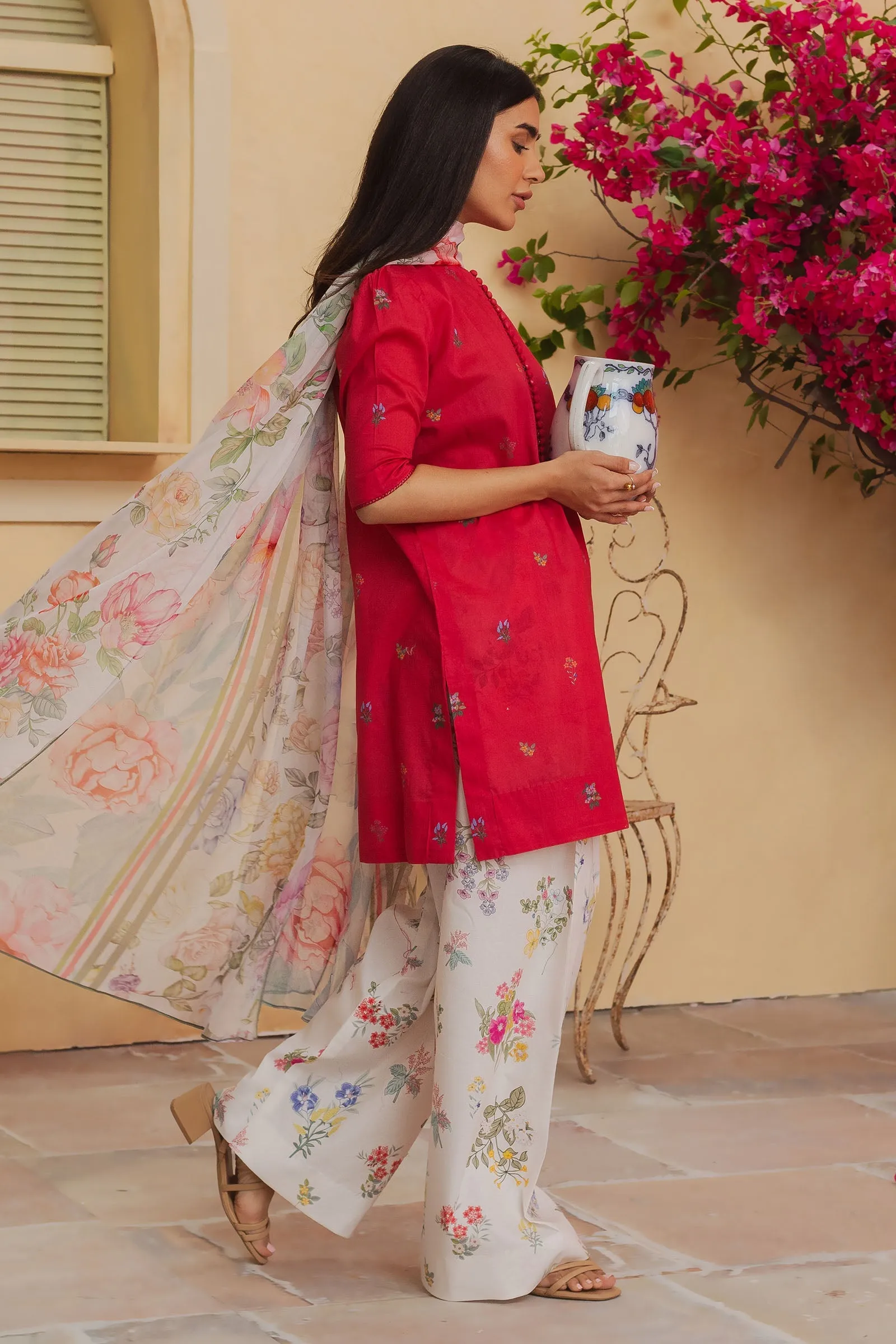 Zara Shahjahan Coco Prints Vol-II – COCO CHERRY-D2